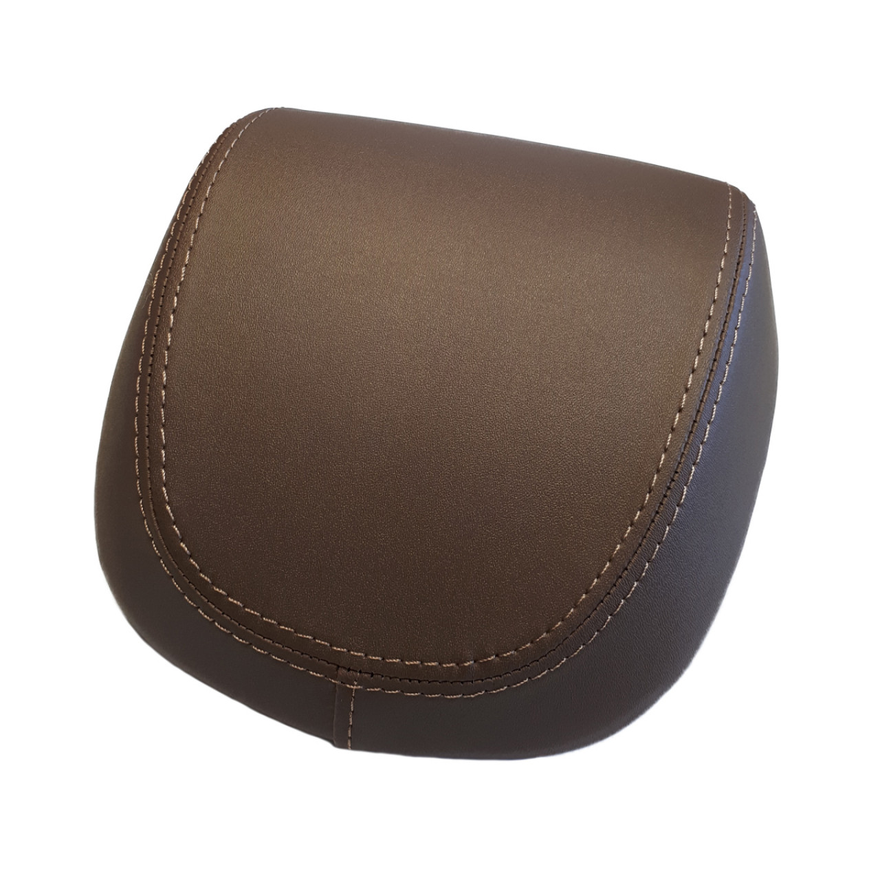Topcase Kit 32L beige unico matt opaco (516/A), brown back cushion, chrome luggage rack for Primavera