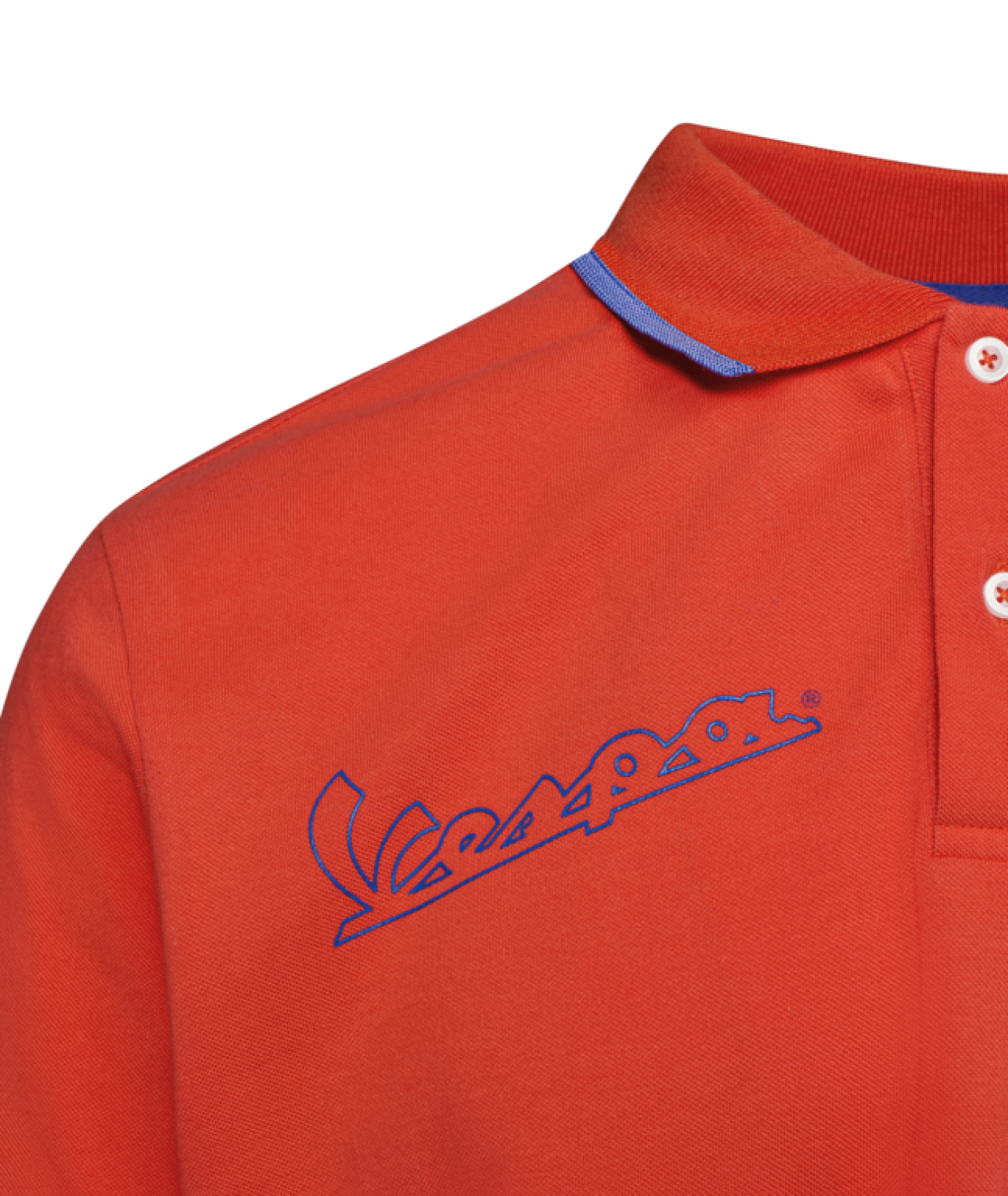 Vespa Polo Shirt, Flame Orange, DEC Collection