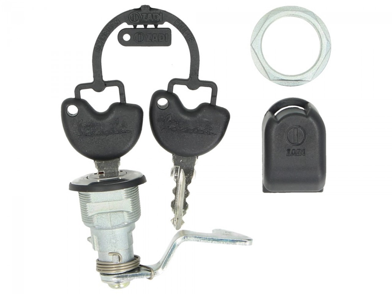 Replacement lock for Vespa GTS top cases