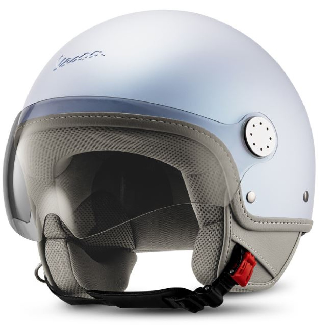 Vespa jet helmet 12° Anniversary Snake, silver