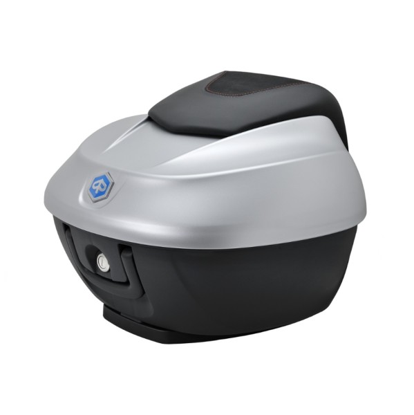 Top Case Kit 36 l. gray matt 760/B Original Piaggio for Beverly HPE (incl. mounting plate)