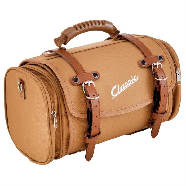 Bag "Classic" small for Vespa - brown, nylon