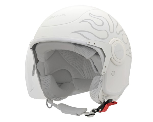 Vespa VJ helmet Justin Bieber - white
