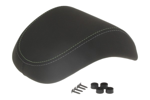 Original backrest for 32L top case - black with green stitching