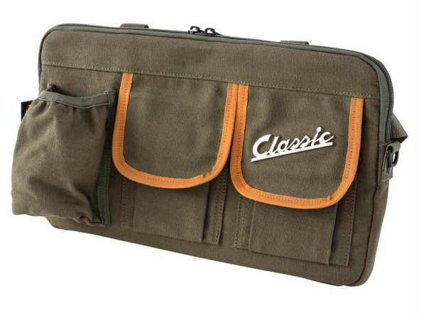 Bag "Classic" for luggage compartment/glove compartment Vespa - olive, canvas