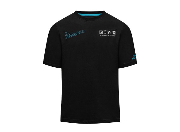 Vespa T-shirt black DEC collection