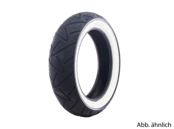 Continental tires 120/70-12, 58P, TL, whitewall, twist, front/rear