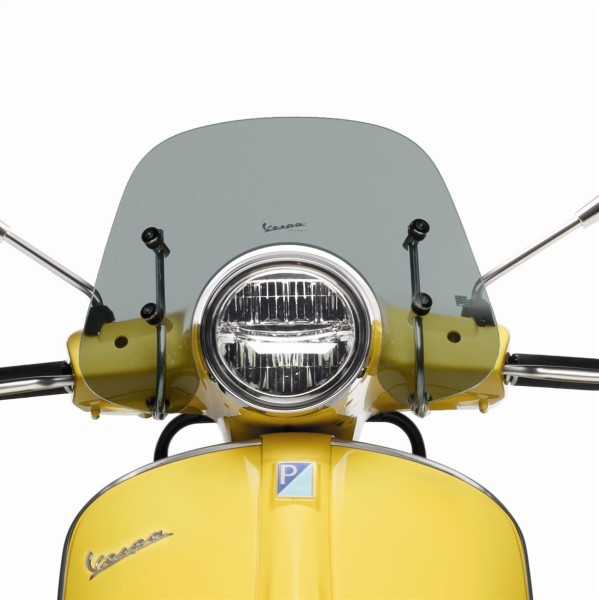 Windshield sports screen "Cruiser" tinted Vespa GTS / Super (HPE & SuperTech) original Vespa