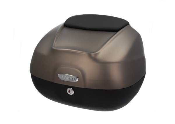 37L Top Case with Backrest for Piaggio Medley 125/150 (21-24) - Matte Bronze Metallic
