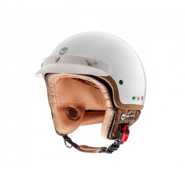 Helmo Milano jet helmet, FuoriPorta, white