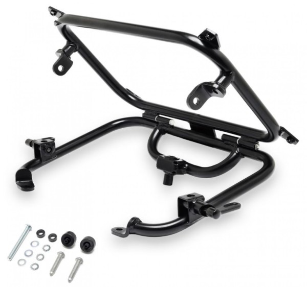 Luggage rack, rear, black, foldable, 420x280 mm