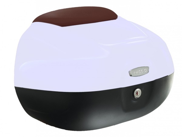 Topcase 37L for Beverly Original Piaggio - BIANCO ICEBERG 505/A