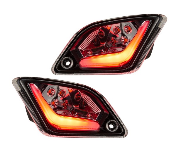Indicator kit rear left/​right for Vespa GTS/​GTS Super/​GTV/​GT 60/​GT/​GT L ('03-'13), clear