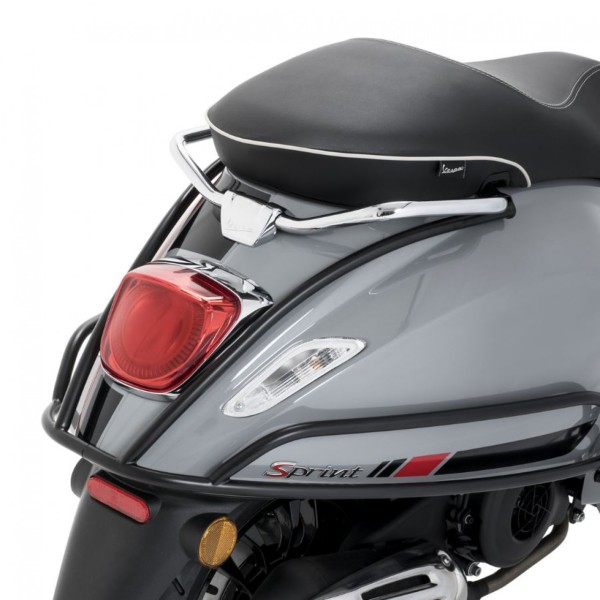 Crash bar rear Vespa Primavera / Sprint / Elettrica - black