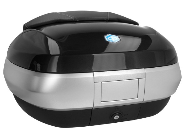 Top Case 50 l, black (NN_black universo 91/B) for Piaggio MP3 400 / 500 HPE 2020-2021