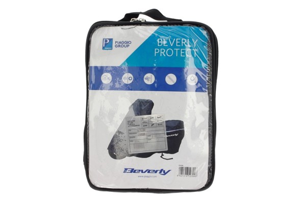 Outdoor folding garage black for Piaggio Beverly HPE 300 / 310 / 400