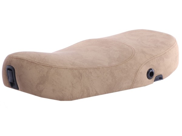 Vespa seat light brown for LX 50-150cc Touring, ET2/ET4 /LX/LXV/S 50-150ccm