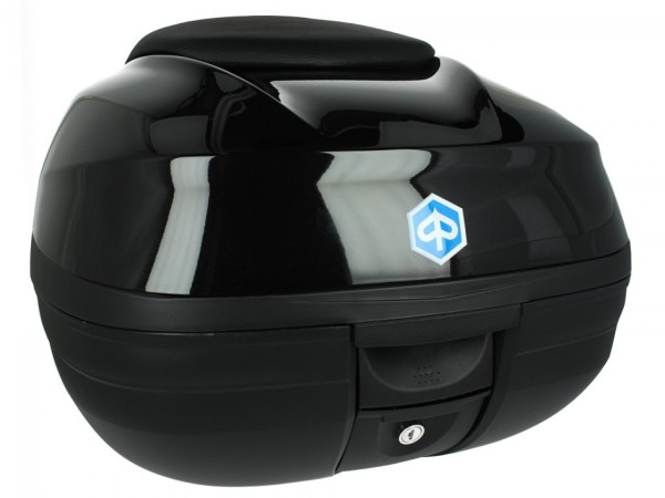 Topcase kit for MP3 (incl. mounting plate) 37 l, black, universo 91/B