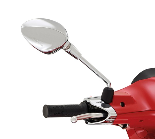Mirror right chrome for Vespa Sprint 50-150ccm 2T/​4T