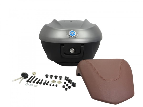 Topcase 36L for Beverly Original Piaggio - GRIGIO DUST 785/A
