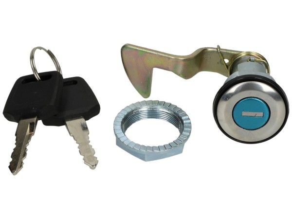 Replacement lock for original Piaggio and Vespa top cases