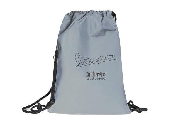 Vespa gym bag/backpack Blade gray DEC