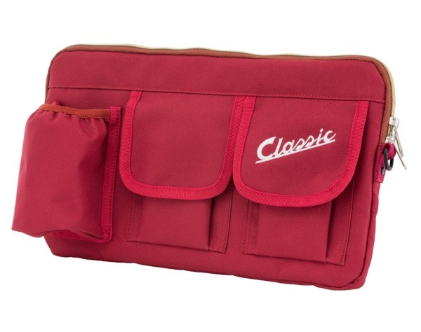 Bag "Classic" for luggage compartment/glove compartment Vespa - red, nylon